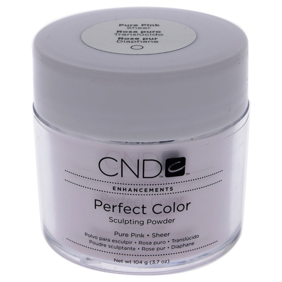 CND Perfect Color Sculpting Powder PURE PINK SHEER Acrylic Powder - Picture 1 of 4